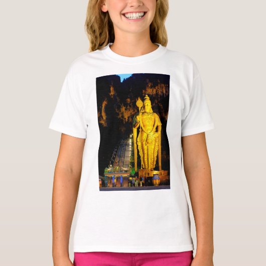 バトゥ洞窟 Tシャツ (正面)