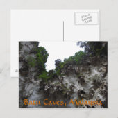 バトゥ石灰岩洞窟マレーシアはがき ポストカード (正面/裏面)