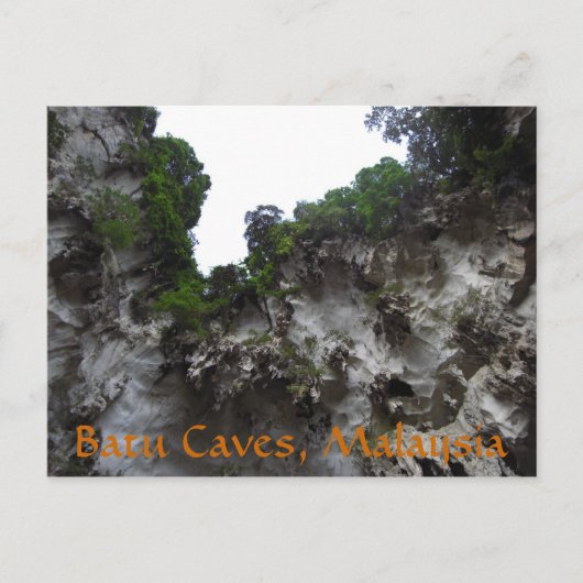 バトゥ石灰岩洞窟マレーシアはがき ポストカード (正面)