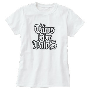 バトスよりもタコス Funny Tシャツ