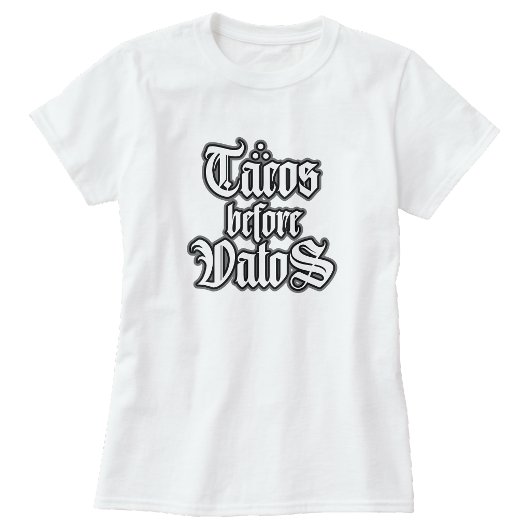 バトスよりもタコス Funny Tシャツ