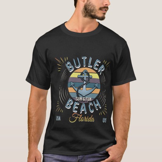 バトラービーチ, フロリダ州 Tシャツ (正面)