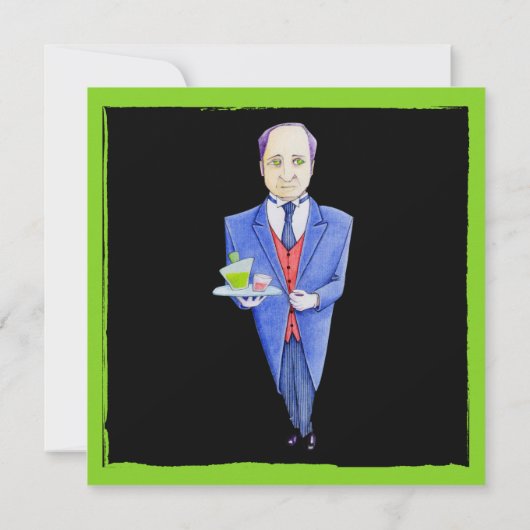 バトラー2黒人殺人事件の謎の招待状 招待状 (裏面)