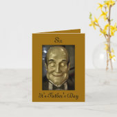 バトラー·サーヴァント·ウェイター·メイトレD·ファザーズ·デイ·カード カード (黄色い花)