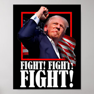 バトラー・ペンシルバニア・トランプとの戦い今日トランプ ポスター