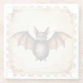 バトリング&ザ・秋の空気 ガラスコースター (裏面)