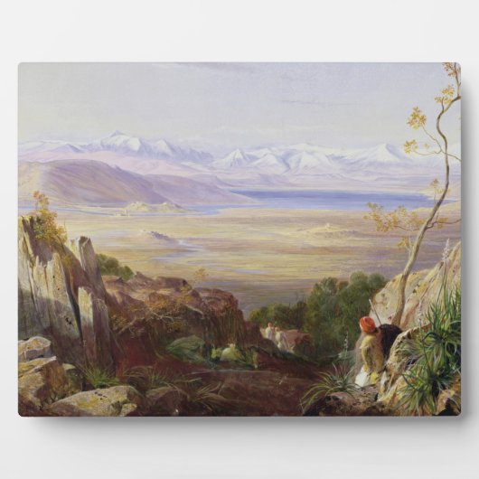 バトリント,アルバニア(油オン・キャンバス) フォトプラーク (正面)