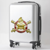 バトルのキングカスタム・オブ・ビニール・ステッカー シール (スーツケース)