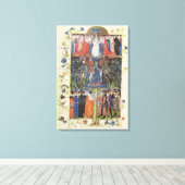 バトルの木 キャンバスプリント (インサイチュ (ウッドフロア))