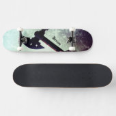 バトルアックスを上げる スケートボード (横)