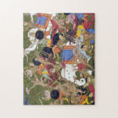 バトルアットランカラマヤナウダイプールインディアサイブディン ジグソーパズル (縦)