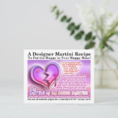 バトルオブザセキスバレンタインマルティーニレシピポスト シーズンポストカード (スタンド正面)