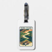 バトルクリークアイダホカラーズ ラゲッジタグ (裏面縦)