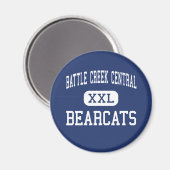 バトルクリークセントラル – Bearcats - Battle Creek マグネット (正面/裏面)