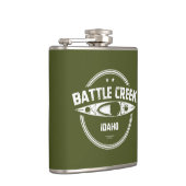 バトルクリークワイルドアンドシーニックリバーアイダホカヤック フラスク (右)