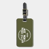 バトルクリークワイルドアンドシーニックリバーアイダホカヤック ラゲッジタグ (正面縦)