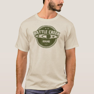 バトルクリークワイルドアンドシーニックリバーアイダホカヤック Tシャツ