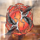 バトルク日本のレ飛んでいるンズレストランアクセント ウィンドウサイン (シート2)