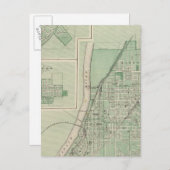 バトルグランドシティとラファイエットの計画 ポストカード (正面/裏面)