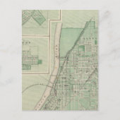 バトルグランドシティとラファイエットの計画 ポストカード (正面)