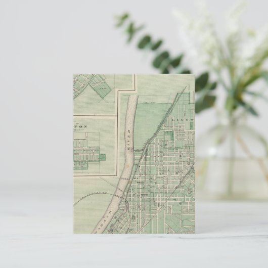 バトルグランドシティとラファイエットの計画 ポストカード (スタンド正面)