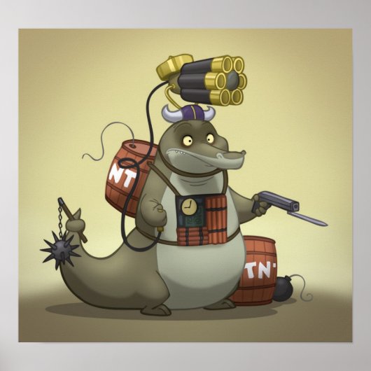 バトルゲーターポスター ポスター (正面)