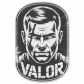 バトルコマンド擦り切れたドステッカー シール (正面)