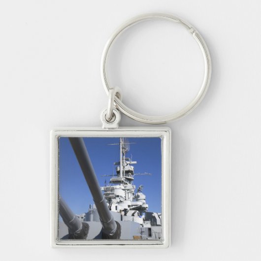 バトルシップ記念館の戦艦アラバマ キーホルダー (正面)