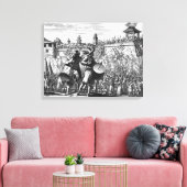 バトルシーン キャンバスプリント (インサイチュ (リビング))
