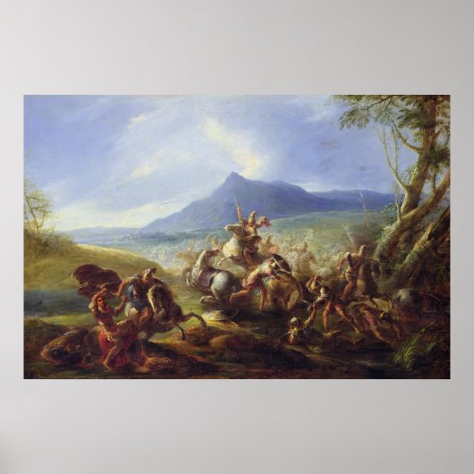 バトルシーン、1680年以前 ポスター (正面)