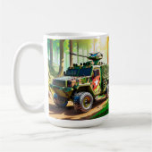 バトルスタートマグデザイン コーヒーマグカップ (左)