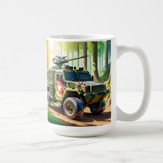 バトルスタートマグデザイン コーヒーマグカップ (右)