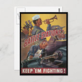 バトルステーション世界大戦2 ポストカード (正面/裏面)