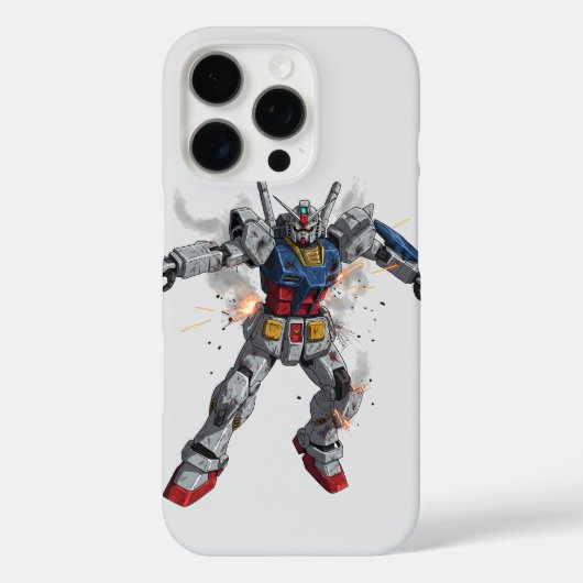 バトルダメージ・ガンダム Case-Mate iPhoneケース (裏面)