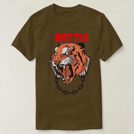 バトルトラ Tシャツ (デザイン正面)