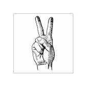 バトルハンドフィンガーとヴィンテージスタンプ ラバースタンプ (インプリント)