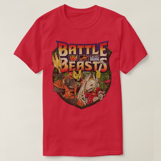 バトルビースト1986 Tシャツ (デザイン正面)