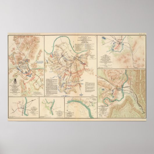 バトルフィールズナッシュビル，テン ポスター (正面)