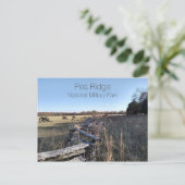 バトルフィールド、ピアリッジナショナル軍隊パーク、MO ポストカード (スタンド正面)