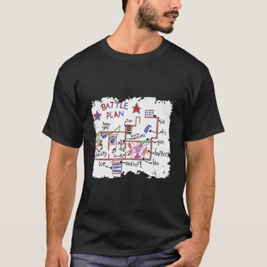 バトルプランホームハンドドーンアローン Tシャツ (正面)