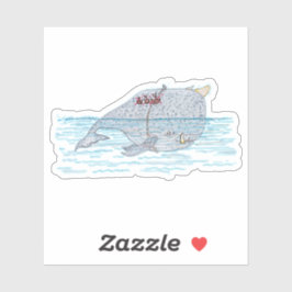 バトルホーンクジラ シール