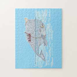 バトルホーンクジラ ジグソーパズル