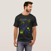 バトルボット・サーブレイズ・バトルの回路図 Tシャツ (正面フル)
