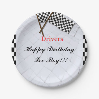 バトルレーステーマ ペーパープレート