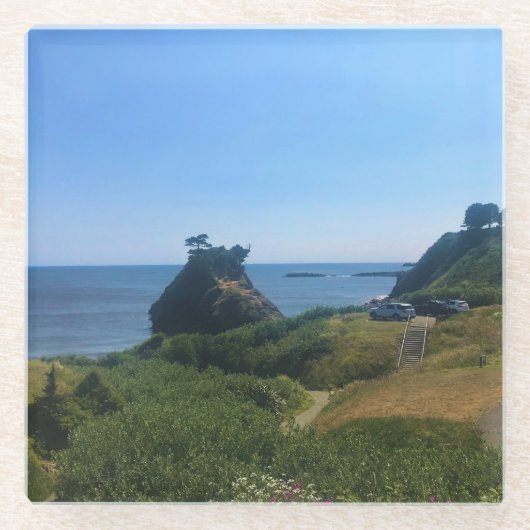 バトルロック、ポートオルフォード、OR ガラスコースター (正面)