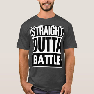 バトル名ストレートアウトタバトル Tシャツ
