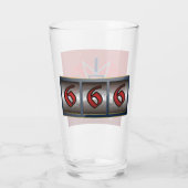 バトル生まれサタニスト – 北ネバダ – パイント タンブラーグラス (裏面)