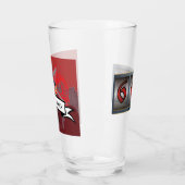 バトル生まれサタニスト – 北ネバダ – パイント タンブラーグラス (左)