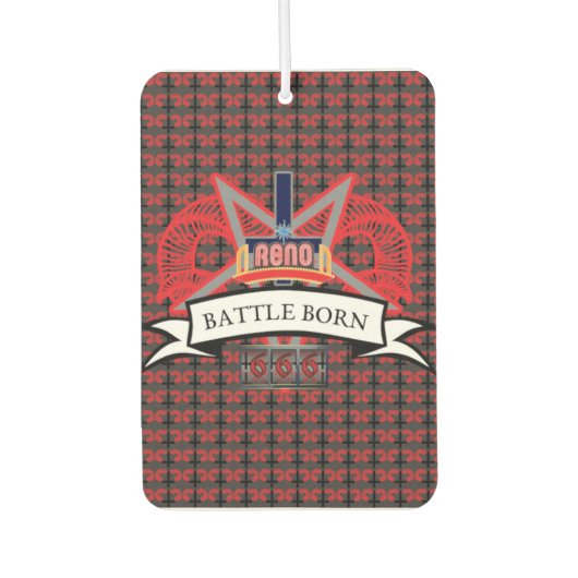 バトル生まれサタンズ – NorNev - Air Freshener カーエアーフレッシュナー (正面)