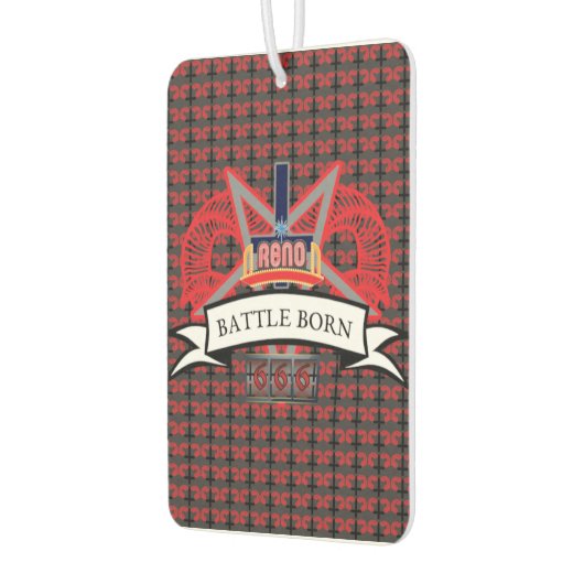 バトル生まれサタンズ – NorNev - Air Freshener カーエアーフレッシュナー (左)